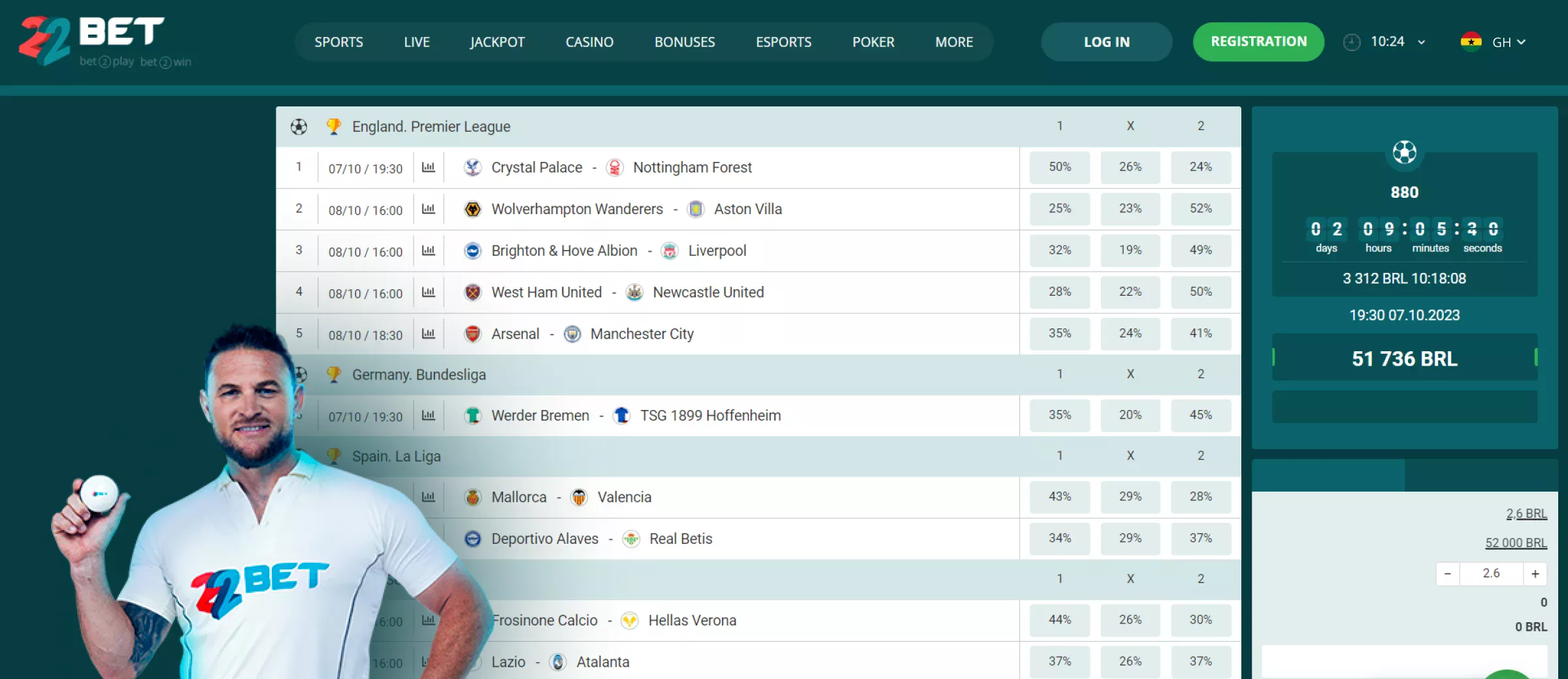 22Bet Casino